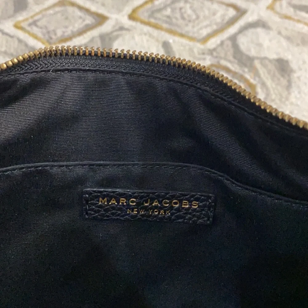 💕Marc Jacob s black leather satchel 💕 Excellent used condition - Picture 10 of 12